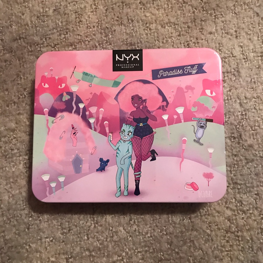 NYX Paradise Fluff Eyeshadow Set